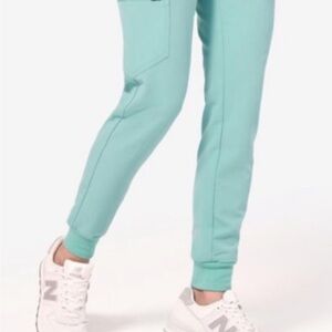Figs sea glass high waisted Zamora joggers NWT